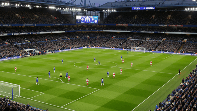 Match Chelsea vs Arsenal en Premier League