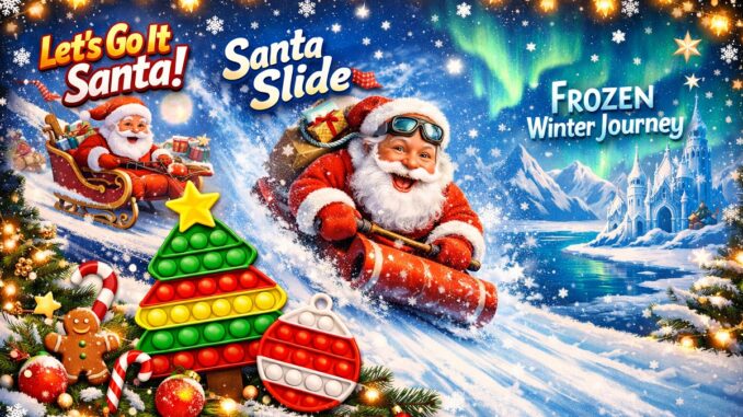 composition de jeux en ligne de Noël