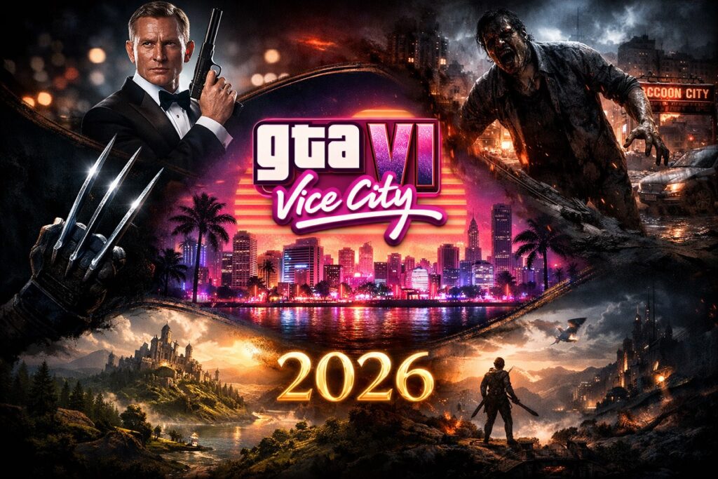 montage des jeux les plus attendus