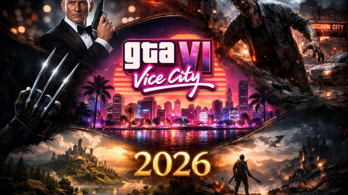 montage des jeux les plus attendus