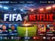 montage visuel du jeu vidéo de football Netflix