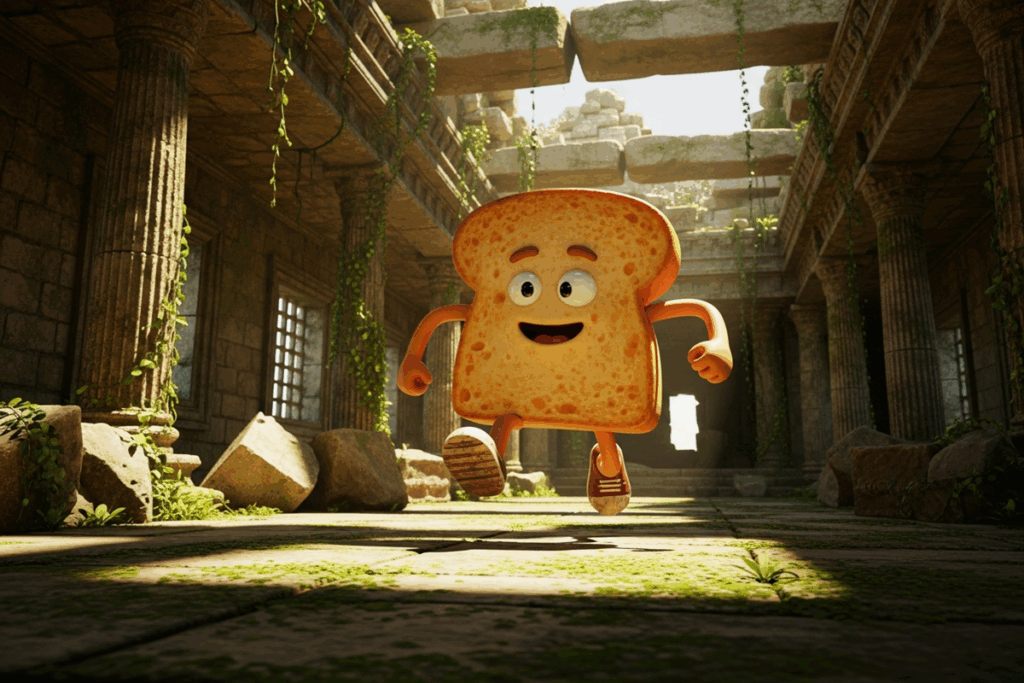 Un toast dans un jeu vidéo