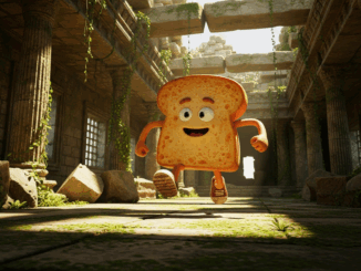 Un toast dans un jeu vidéo