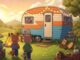 scène panoramique de Cozy Caravan