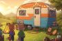 scène panoramique de Cozy Caravan