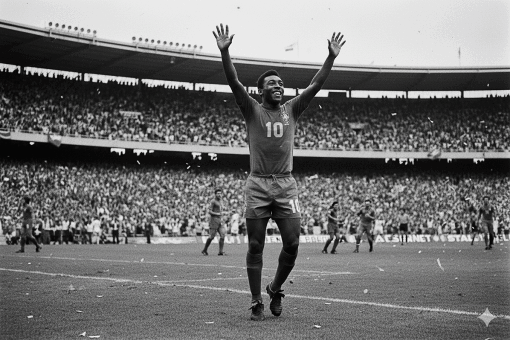 Pelé avec le Brésil 