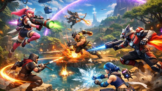 scène de combat de SUPERVIVE