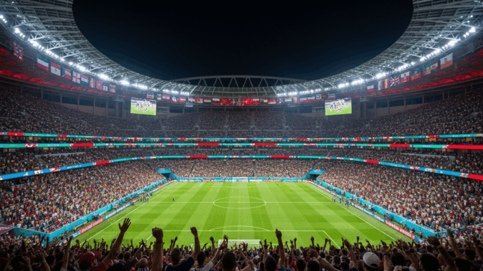 Un stade de football