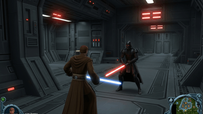 Gameplay d’un jeu comme Star Wars : Knights of the Old Republic