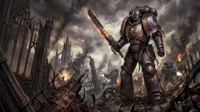 Un Space Marine dans Warhammer 40,000