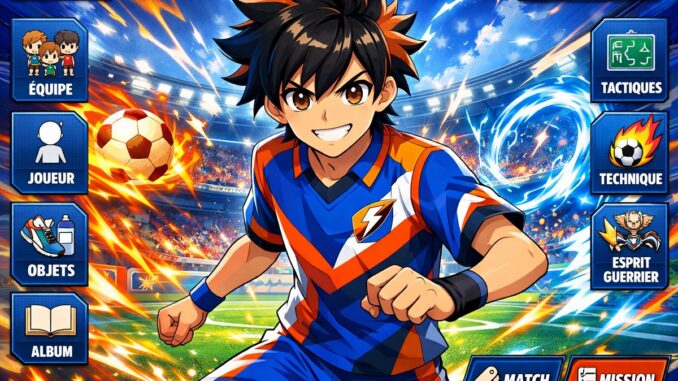 personnage inspiré du protagoniste de Inazuma Eleven
