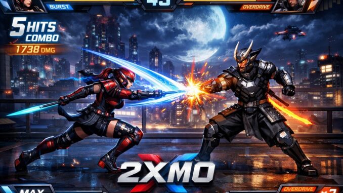 Gameplay d’un VS fighting comme 2XKO