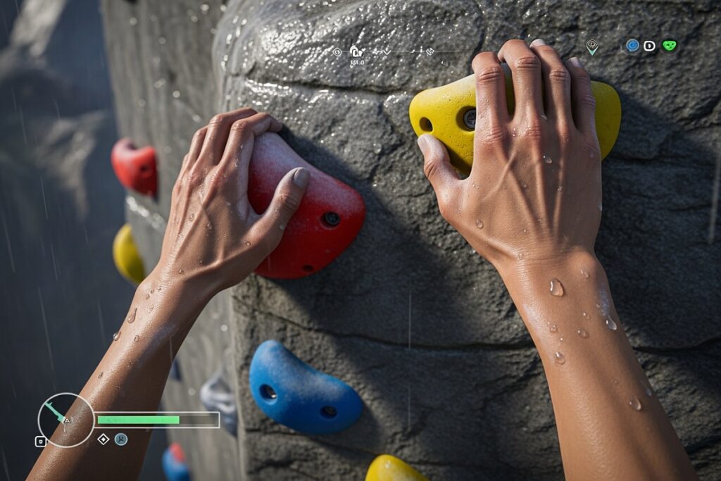 Interface d’un jeu comme Cairn