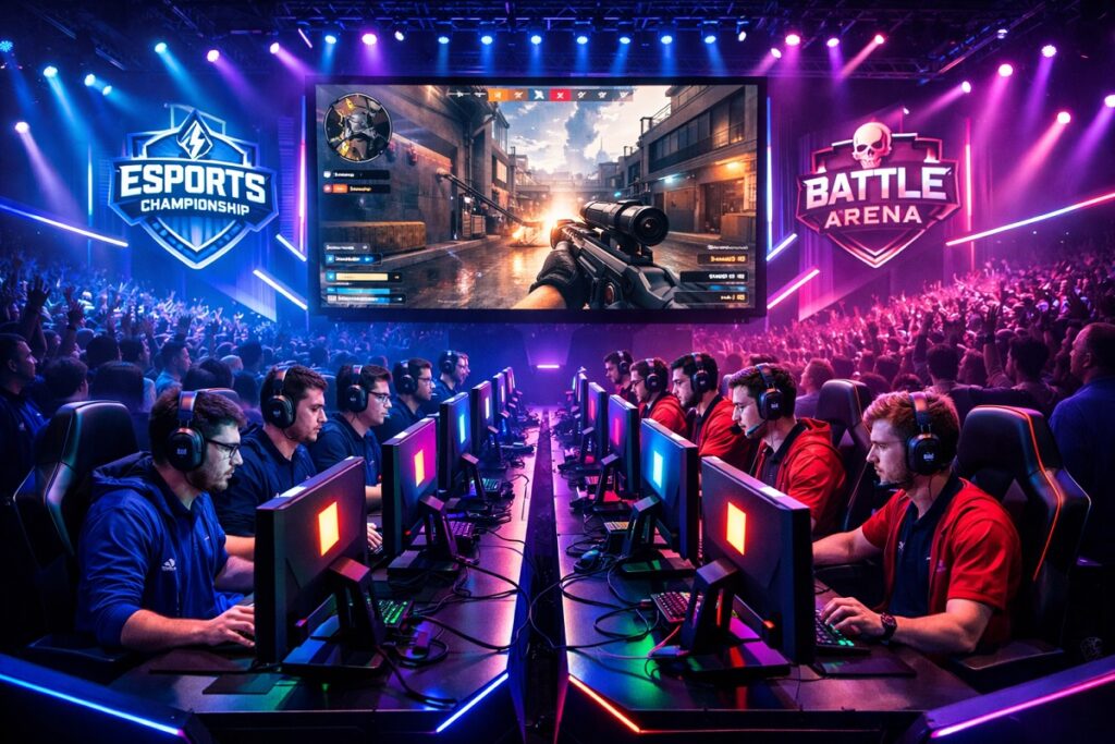 Plateau de compétition d’un nouvel évènement 