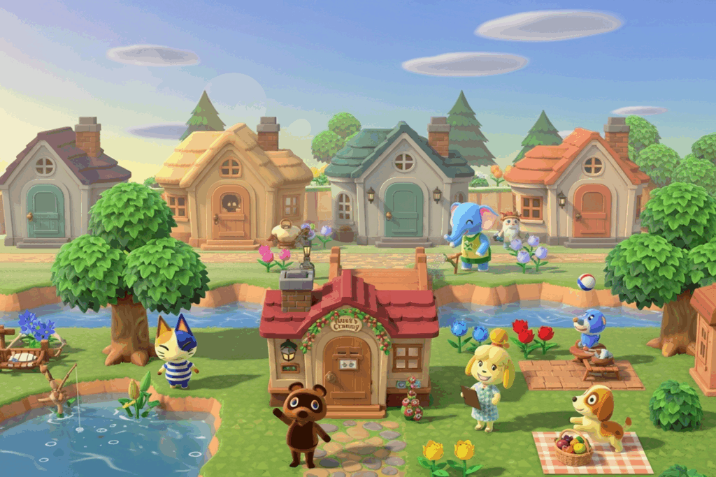 Gameplay d’un jeu comme Animal Crossing : New Horizons