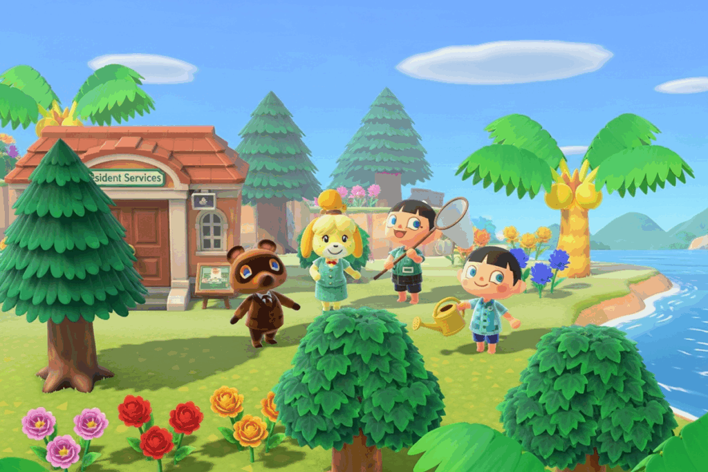 Gameplay d’un jeu comme Animal Crossing