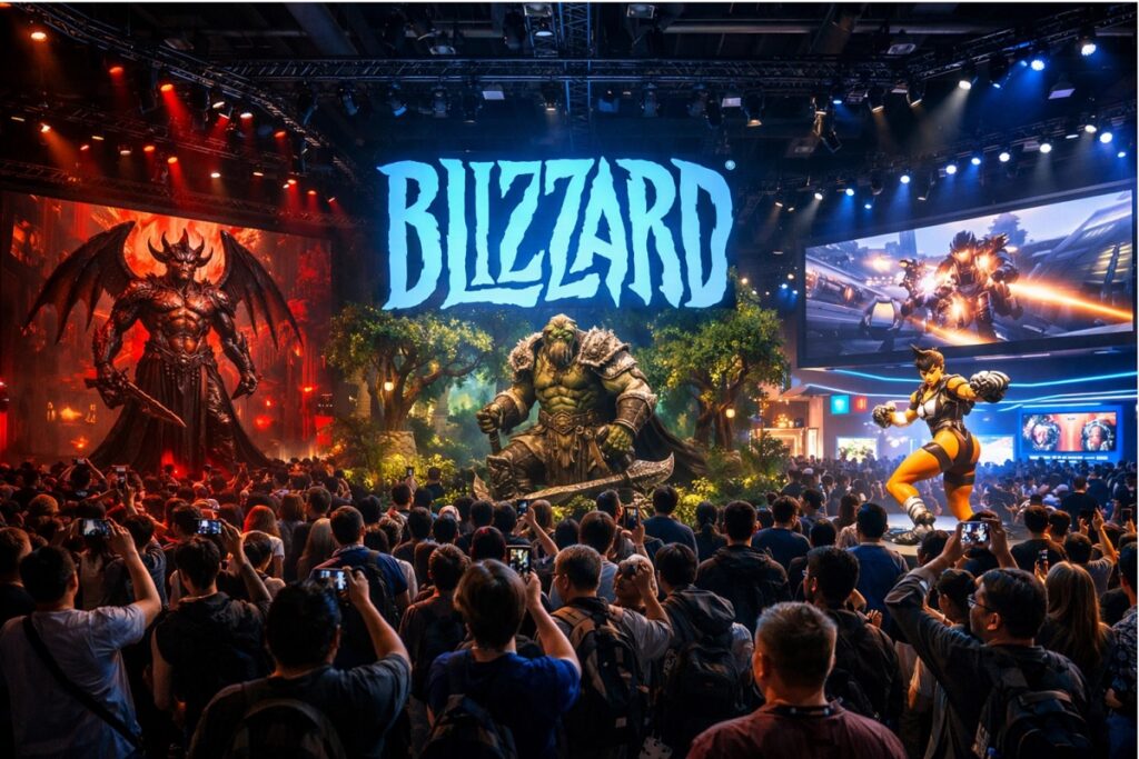 aperçu de showcases inspirés de ceux de Blizzard