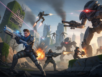 Gameplay d’un jeu de tir similaire à ARC Raiders