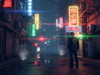 atmosphère urbaine inspirée de Yakuza Kiwami 3 & Dark Ties