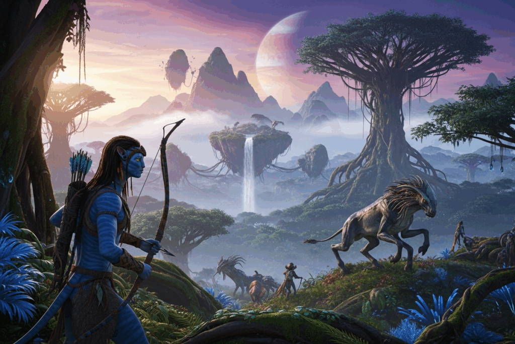 Gameplay d’un jeu similaire à Avatar : Frontiers of Pandora