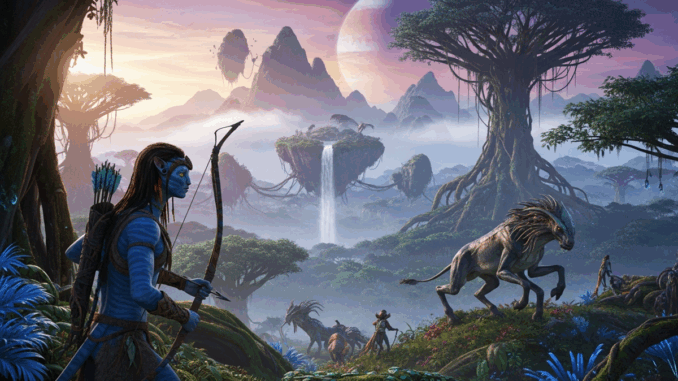 Gameplay d’un jeu similaire à Avatar : Frontiers of Pandora