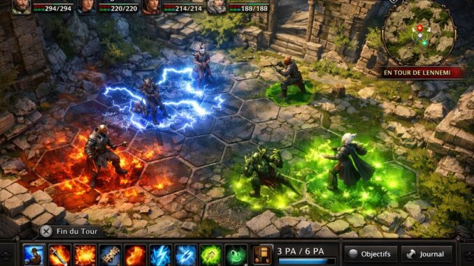 combats tactiques comme ceux du jeu Divinity Original Sin II