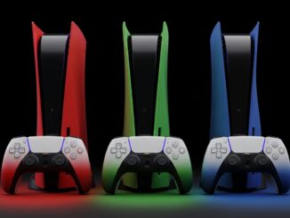 composition avec la console PS5 de Sony