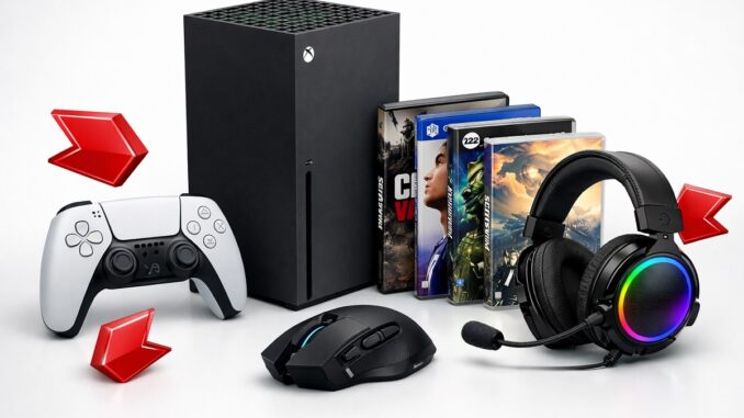 composition des produits gaming en soldes d’hiver 2026