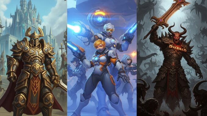composition dynamique des jeux présentés par Blizzard