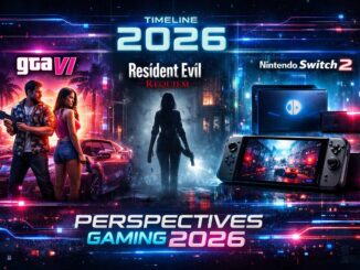 composition graphique des perspectives du jeu vidéo