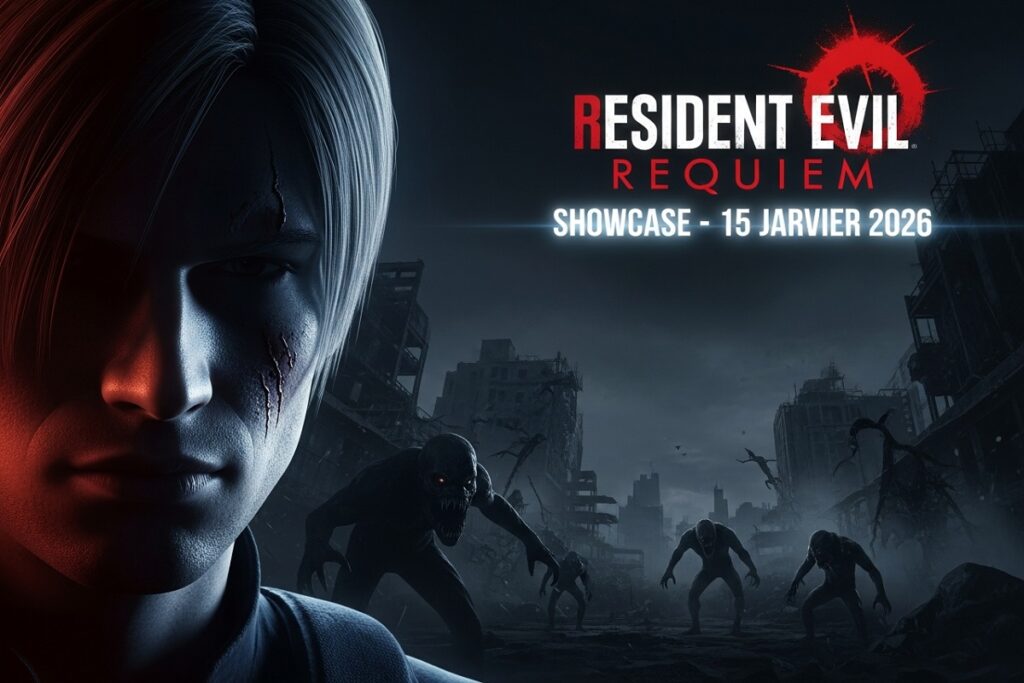 composition graphique inspiré du Resident Evil Showcase