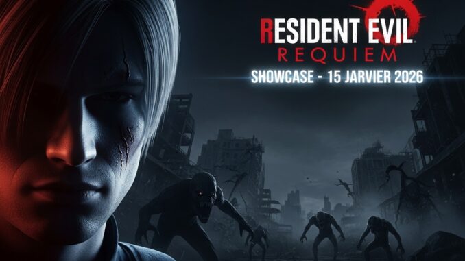 composition graphique inspiré du Resident Evil Showcase