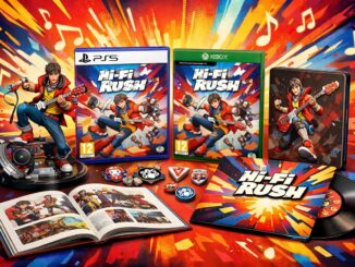 composition visuelle de Hi-Fi Rush