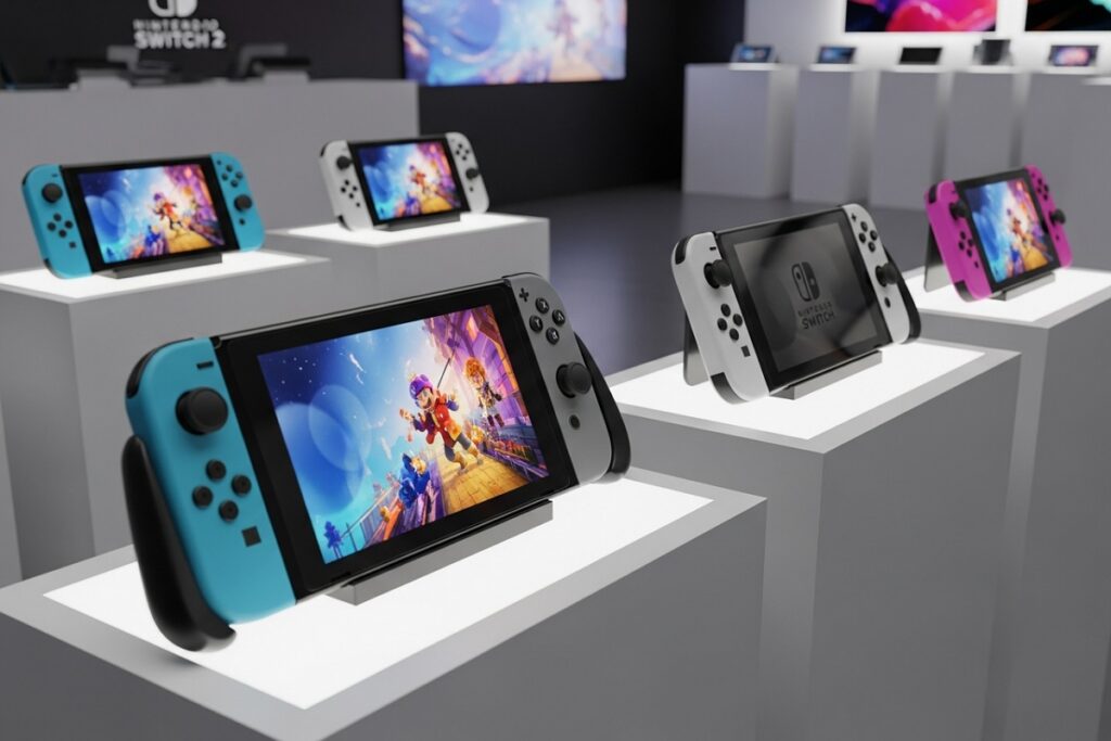 des consoles Switch 2