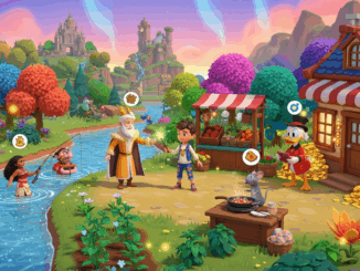 Gameplay d’un jeu similaire à Disney Dreamlight Valley