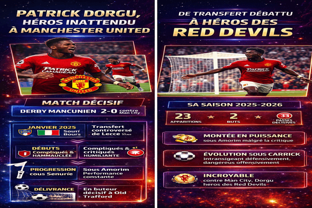 Infographie sur Patrick Dorgu