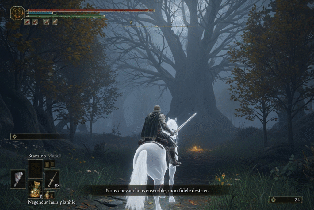Gameplay d’un jeu similiaire à Elden Ring Nightreign