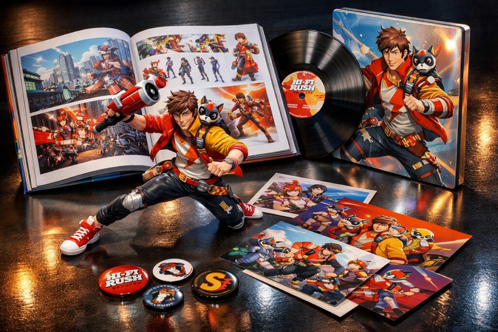 éléments collector de Hi-Fi Rush