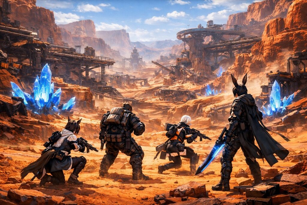 environnement de jeu similaire à Arknights: Endfield