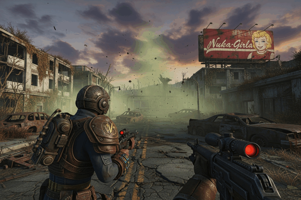 Gameplay d’un jeu comme Fallout