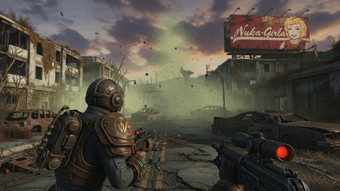 Gameplay d’un jeu comme Fallout