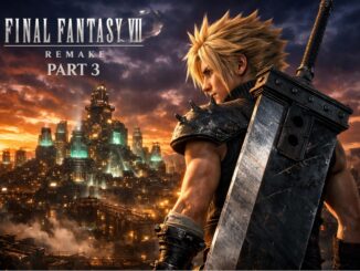 Composition artistique inspirée de Final Fantasy VII Remake Part 3