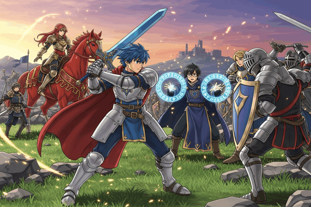 Gameplay d’un jeu comme Fire Emblem : Path of Radiance