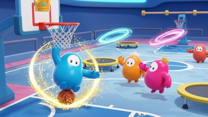 haricots colorés inspires de Fortnite et Fall Guys