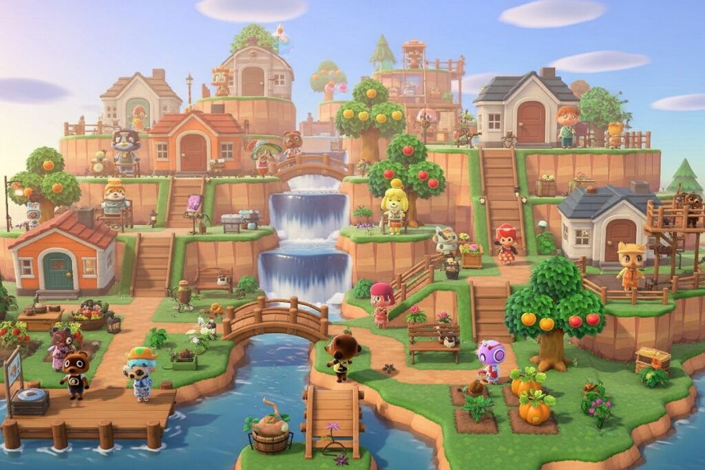 île comme celle dans Animal Crossing: New Horizons