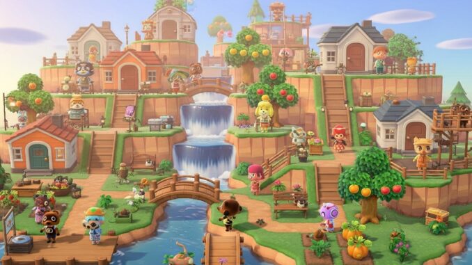 île comme celle dans la mise à jour 3.0 d’Animal Crossing: New Horizons