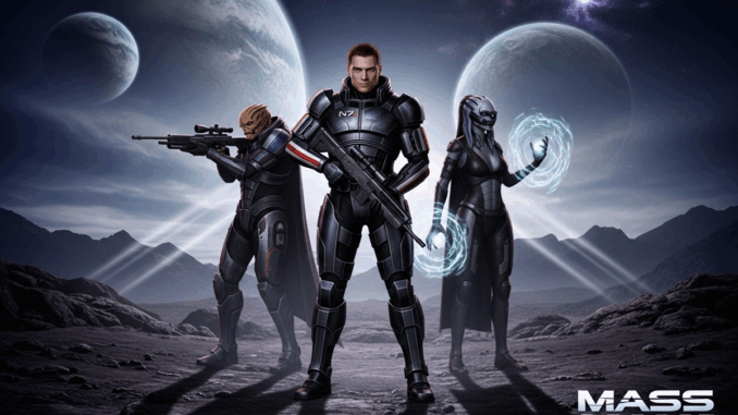Gameplay d’un jeu vidéo comme Mass Effect