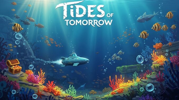 key art officiel d'un jeu inspiré de Tides of Tomorrow