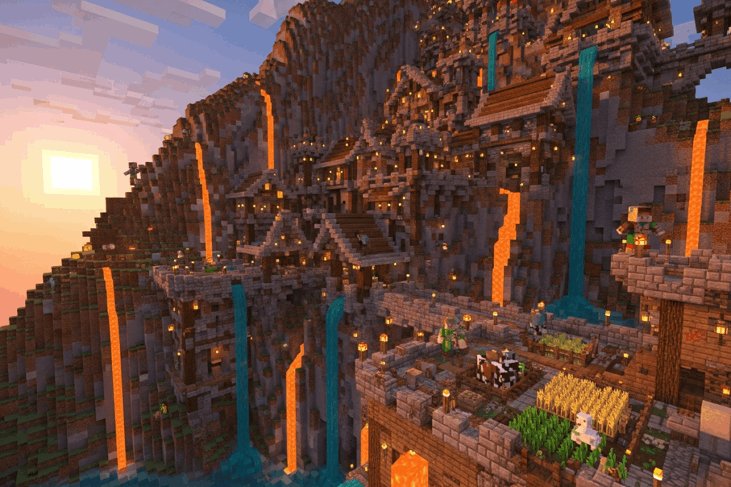 Gameplay d’un jeu comme Minecraft