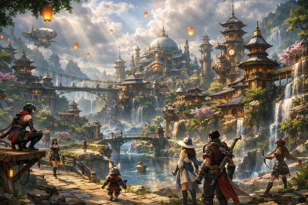 un monde ouvert comme celui de Silver Palace